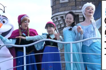 本田望結＆紗来、TDL「アナとエルサのフローズンファンタジー」SPプログラムに登場 歌とダンス披露！　#Tokyo Disney Land　#event