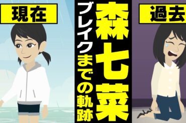 【漫画】森七菜 ブレイクまでの軌跡～スカウト→オーディション→女優デビュー→映画初主演→天気の子ヒロイン～【マンガで解説】
