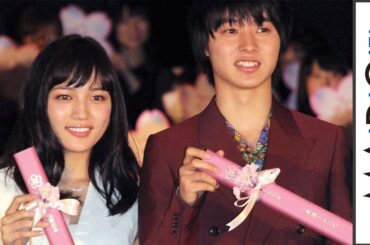 川口春奈、山崎賢人に「大好きです」　舞台あいさつで思い明かす　映画「一週間フレンズ。」初日舞台あいさつ2