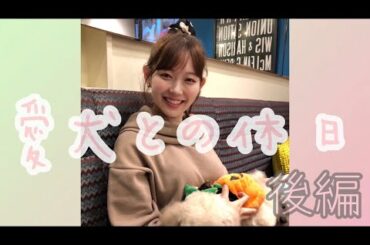 【ドッグラン、ランチ】愛犬と過ごす休日【お買い物】後編【渡辺美優紀】【みるきー】