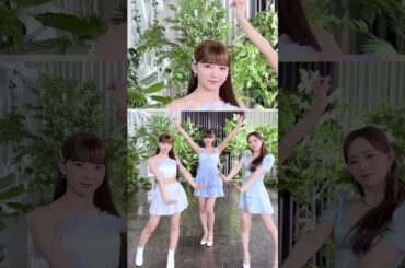 メンバーに投げキスするリオとニナ。そして一生カメラに向かって手を振るマユカw #niziu #paradise #mayuka #shorts