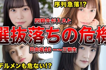 【間もなく四期生投入!?】選抜制が導入されるとアンダー落ちが心配される日向坂46メンバー６選(高瀬愛奈,高本彩花,濱岸ひより)