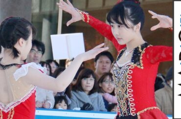 本田望結、妹・紗来とスカイツリーで“滑り初め”