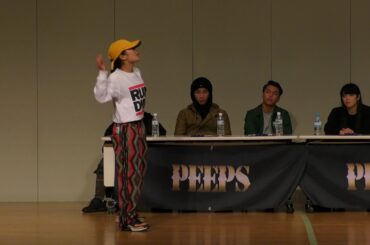 Rio vs ReiNa EXHIBITION BATTLE / B.o.P(Battle of PEEPS) vol.6 DANCE BATTLE