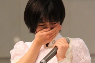 アンジュルム田村芽実、2000人のファンにうれし泣き！　スマイレージ改名後第1弾シングル「大器晩成／乙女の逆襲」発売イベント　#ANGERME　#Japanese Idol