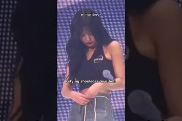 mina judging momo for wearing this