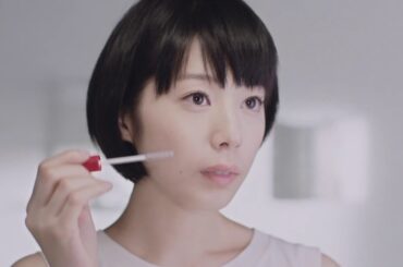 美人CM 夏帆 ピュア感が出ていてめちゃカワイイ！！ マツイクマスカラ 資生堂