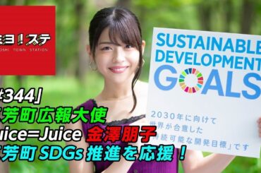 【ミヨ！ステ#344】三芳町広報大使 Juice=Juice 金澤朋子 三芳町SDGs