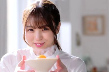 ▼CM 永谷園 欅坂46「私の朝ごはん」小林由依 お茶づけ海苔 目玉焼き篇