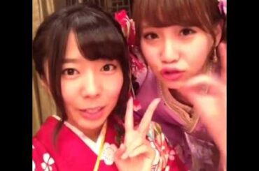 20140116 AKB48 中村麻里子：Twitter動画1（永尾まりや）