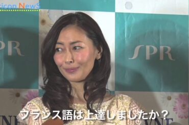 中山美穂、人生初の囲み取材「面白いですね」