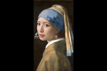 OHKアナウンサーが絵画になったら〜今川菜緒・中塚美緒〜#shorts