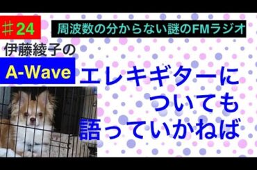 伊藤綾子の「A-wave」24 エレキギターの話　微妙にマニアック