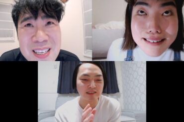 藤井隆、ゆりやんレトリィバァ、小澤慎一朗（ピスタチオ）、リモートでもボケ倒すプライベートトーク　サントリー「話そう。」サントリー新WEBCM