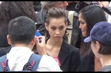 Kiko Mizuhara @ Paris Fashion Week 30 september 2016 show Dior 水原 希子