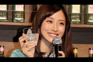 石原さとみ「グイグイ飲める」　「ふんわり鏡月」イベント(1)