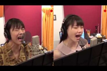 つばきファクトリー『今夜だけ浮かれたかった』ボーカルREC合成