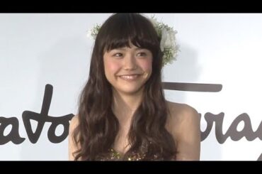 松井愛莉「特別感が満載！」　「フェラガモ」期間限定店オープンイベント(1)