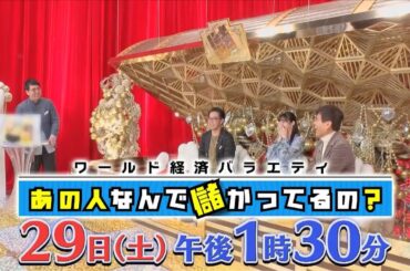 【公式】矢作の隠れた商才&新川優愛のヒミツ【29日(土)OAあの人なんで儲かってるの？】