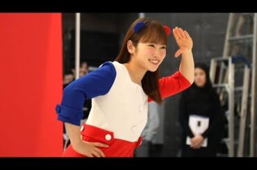 川栄李奈、犬耳カチューシャ姿でダンス