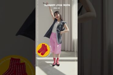 【上國料萌衣】LOOK BOOK！10 SOCKS STYLES FOR SUMMER #shorts