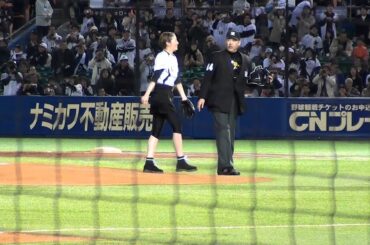 プロ野球 2012年／長澤まさみさんの始球式