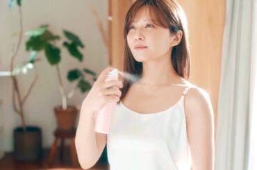 宇野実彩子(AAA)胸元にシュッ！書き下ろし楽曲「Say LOVE」も同時公開／「エージーデオ24」CM