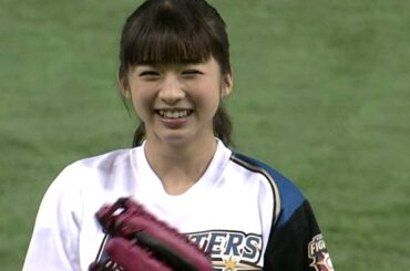 【プロ野球パ】日本ハム桜姫ナイターに「モーニング娘。’15」牧野真莉愛さん登場！  2015/04/07 F-L