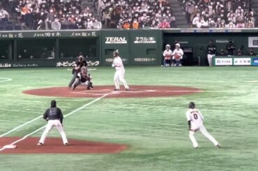 2022 03 19　東京ドーム　巨人　北村新応援歌