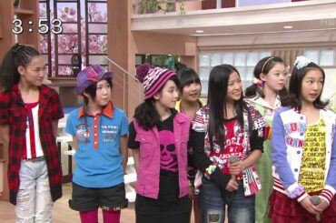 稲場愛香 PEACEFULテレビ初出演 2011.5