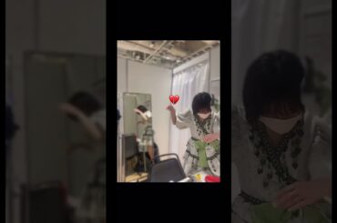 ライブ前のアイドル