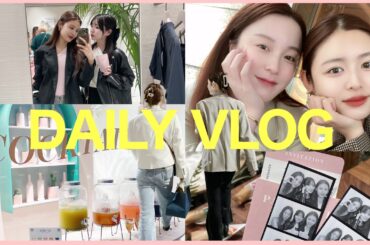 【休日VLOG】好きな人達に会ってエステ、展示会に行く２日間の様子☺️💓