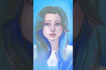 桜田ひより イラストメイキング