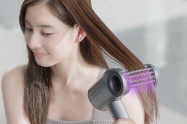 新木優子、美しいツヤ髪披露　ダイソン ヘアケア ジャパンアンバサダー就任　新CM＆メーキング動画