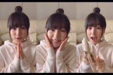 桜井日奈子2本食べました。今日もとても元気です