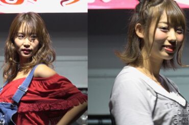 元AKB48・永尾まりや　元NMB48・山岸奈津美がTSCに登場！華やかなウォーキングでランウェイを盛り上げる！