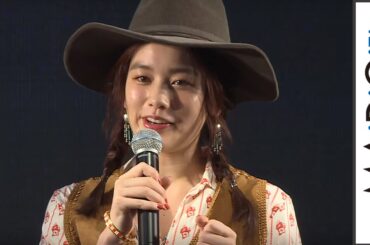 筧美和子、ジェシー風衣装で登場！「トロくてバイトをクビに…」　超合金「トイ・ストーリー 超合体 ウッディロボ・シェリフスター」発表会1