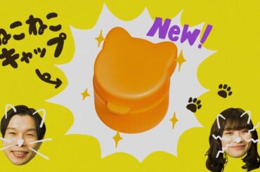 ボスカフェベース『ねこねこキャップでた！』篇 27秒 岩井勇気 伊藤沙莉 サントリー