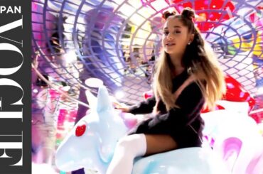 アリアナ・グランデ in TOKYO。『VOGUE JAPAN』１１月号の撮影メイキング。