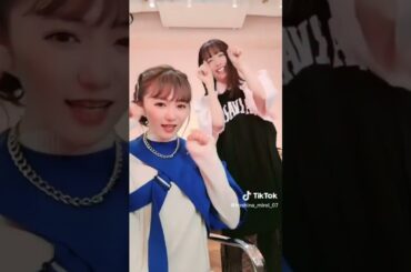 猫になれんかったみれぺん＆真山😺　#エビ中 #私立恵比寿中学 #星名美怜 #真山りか