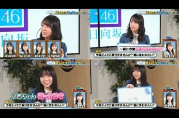 日向坂46 小西んからご飯に誘われたいぱるよと、みっちゃんからご飯に誘われたいおみく 山口陽世 小西夏菜実 金村美玖 平岡海月 02マルニ組