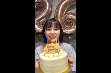 2023.02.28 芳根京子誕生日のインスタライブ
