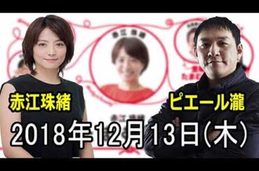 2018 12 13 赤江珠緒たまむすび 2018年12月13日