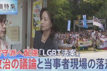「ＬＧＢＴ法案」保守派に配慮の“政治の議論”と当事者現場の落差【報道特集】