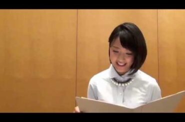 朗読「恋（渡辺温）」②（竹内由恵アナウンサー）