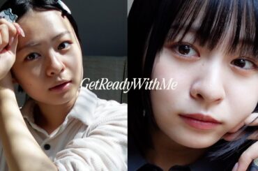 ［GRWM］友達とランチ行く前の激ゆる朝の準備🥞🌈