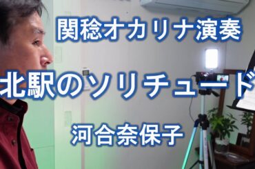北駅のソリチュード／河合奈保子（関稔オカリナ演奏）
