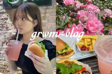 【GRWM】植物を買いに行くお出かけvlog