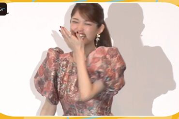 松村沙友理、共演者のお尻を触る？　まさかの暴露に照れ笑い　「劇場版 推しが武道館いってくれたら死ぬ」チーム”推し活”舞台あいさつ