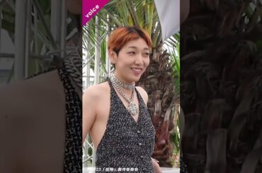 安藤サクラ、カンヌ国際映画祭で美背中ドレス　映画『怪物』